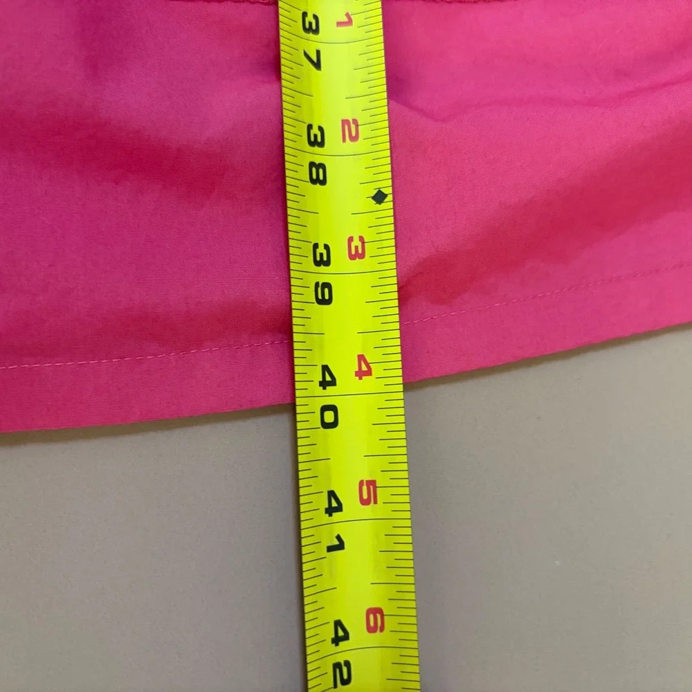 Talbots Pink Cotton Eyelet Scallop Collar Shirt Dress Womens Size 6 Party Garden - Picture 6 of 10